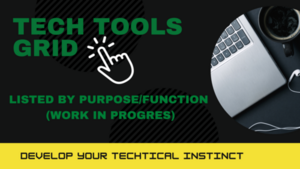 Tech Tools Grid
